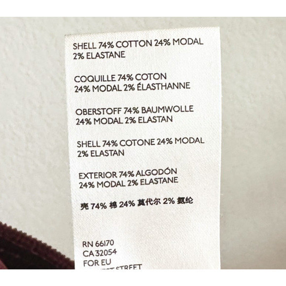 Anthropologie Pilcro High Rise Trouser Boot-Cut Pants Size 32 Corduroy Retro - Picture 9 of 9